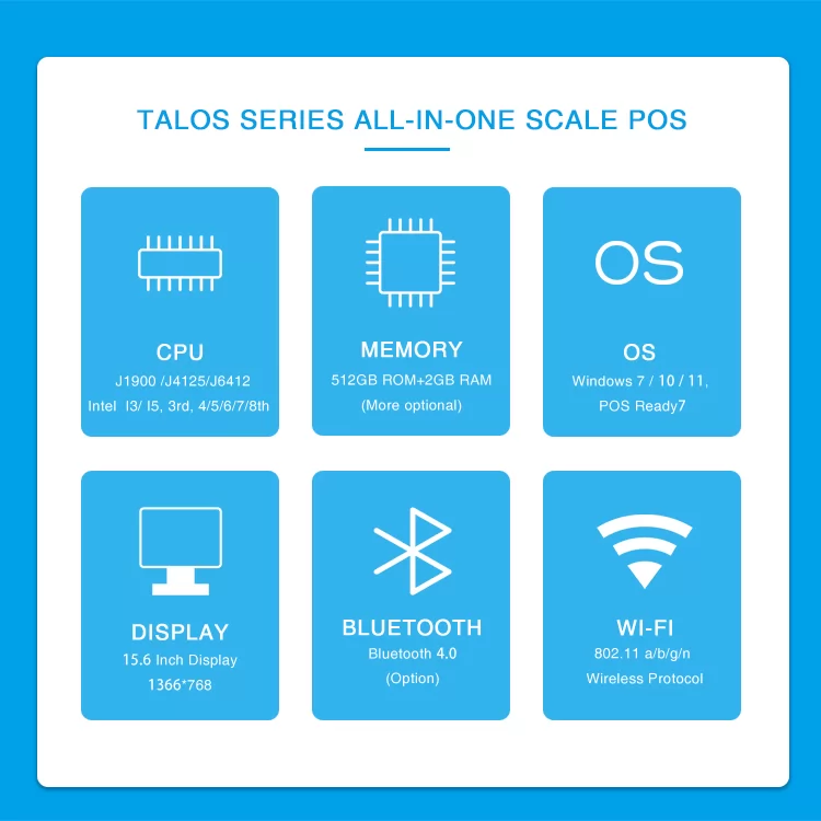 Talos desktop electronic scale