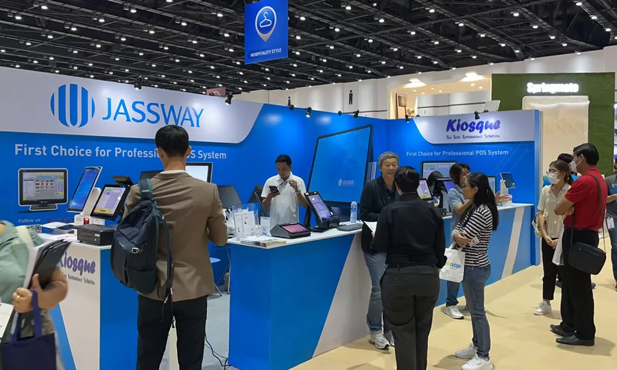 JASSWAY POS technology showcase at Thailand trade show